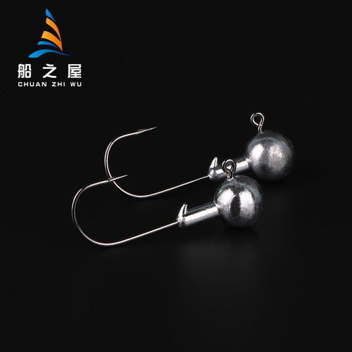 50枚裝14g血槽鉛頭鉤路亞軟蟲鉤鱸魚翹嘴 5克7克10克釣魚用品包郵